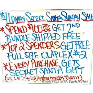 $16 Max Sunday Secret Santa Sale Live Show